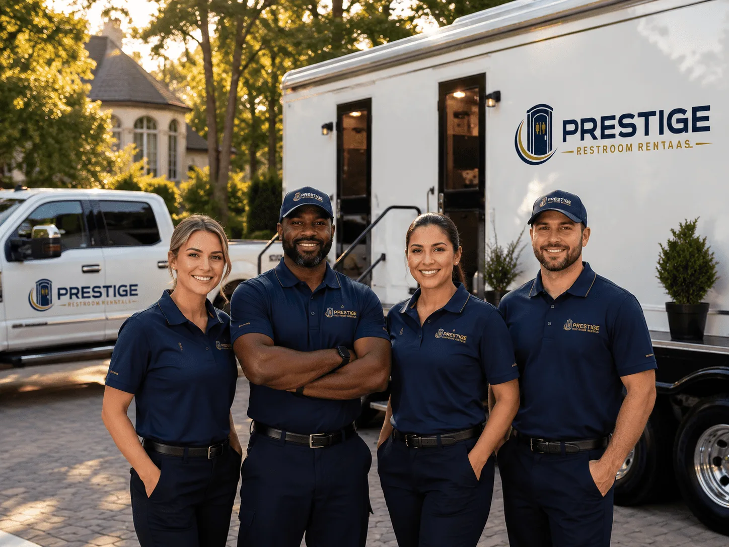 Trusted Luxury Portable Restrooms company in Alpha, MI